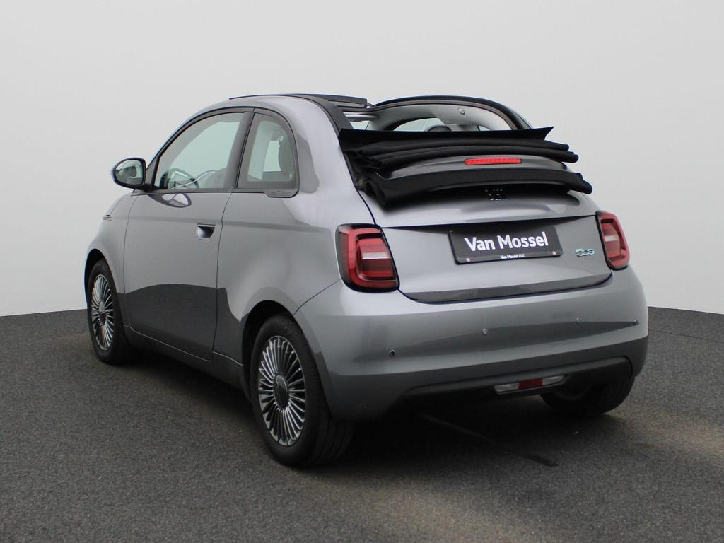 Fiat 500C 500e 42 kWh Icon Cabrio, Autos, Fiat, Argent ou Gris, Achat, 87 kW, Entreprise