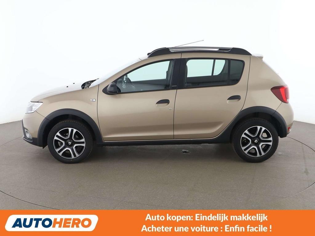 Dacia Sandero 0.9 TCe Stepway Celebration (bj 2018), Auto's, 898 cc, Stof, Gebruikt, Euro 6