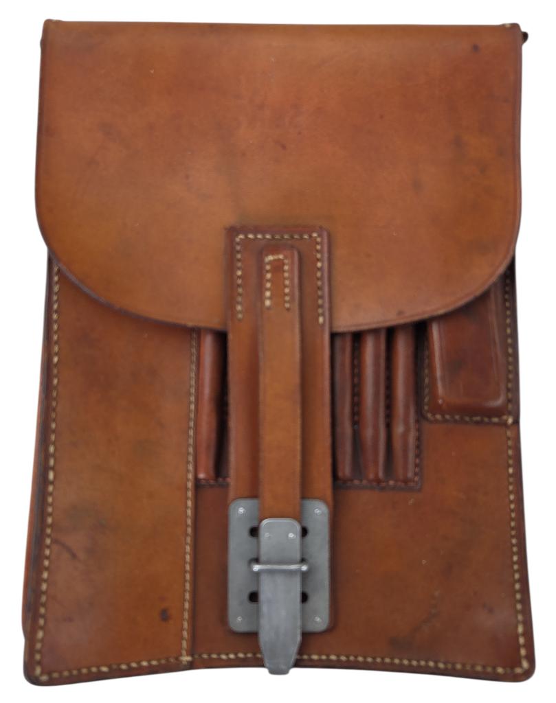 bruine ww2 kaarten tas in gebruikte staat, Verzamelen, Militaria | Tweede Wereldoorlog, Ophalen of Verzenden