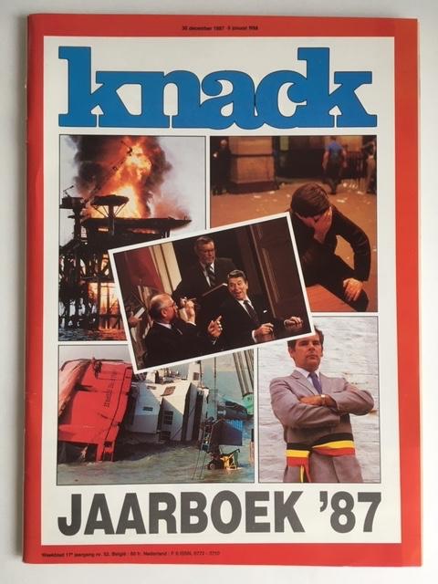 Knack jaarboek 1987, Ophalen, 20e eeuw of later, Zo goed als nieuw