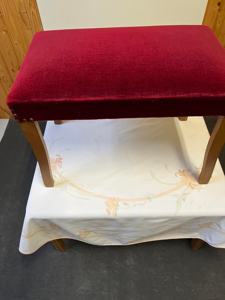 Voetbankje, Ophalen, Zo goed als nieuw, Stof