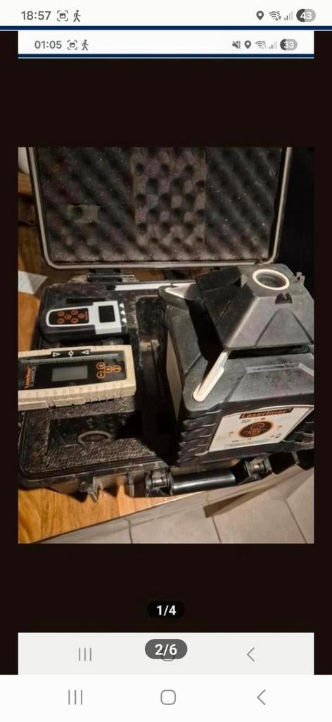 Kit Laserliner Quadrum OneTouch 410 S FL, Enlèvement