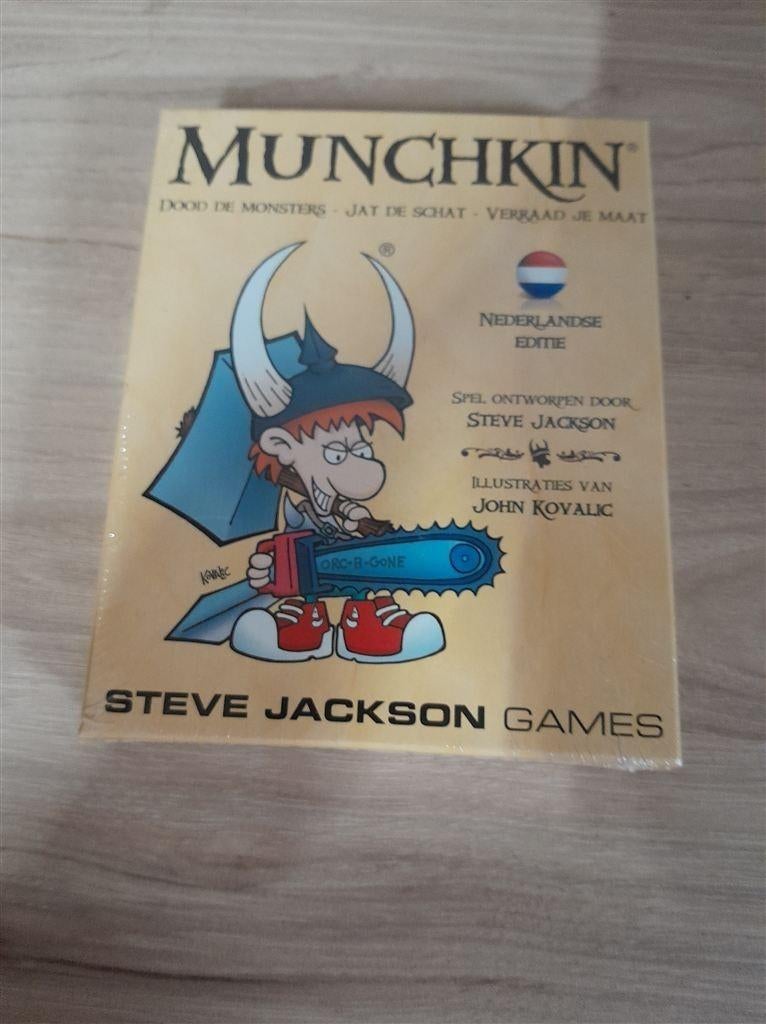 Munchkin dood de monsters - nieuw in seal - s3857, Hobby en Vrije tijd, Gezelschapsspellen | Bordspellen, Verzenden, Zo goed als nieuw