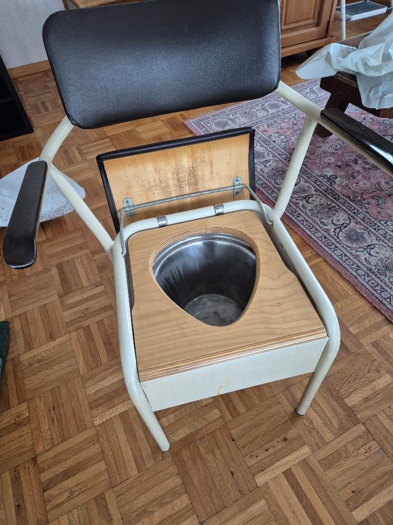 vintage medische stoel, Maison & Meubles, Chaises, Bois, Enlèvement