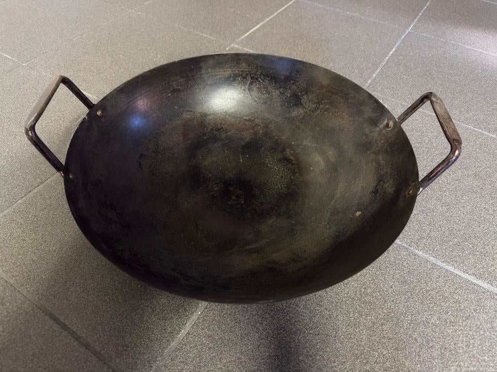 The Bastard Carbon Steel Wok, Enlèvement ou Envoi, Utilisé, Autres matériaux, Wok