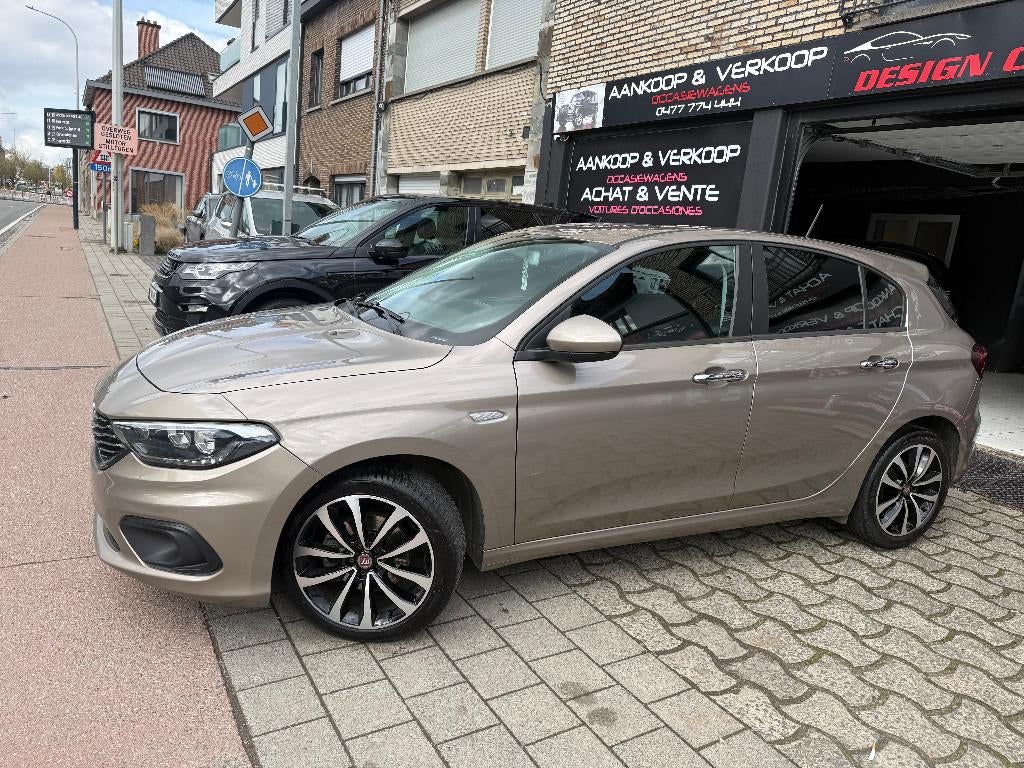 Fiat Tipo 1.4Turbo 120pk Lounge Navi Clim Alu 17*, Autos, Fiat, Entreprise, Achat, Tipo, ABS, Airbags, Air conditionné, Alarme