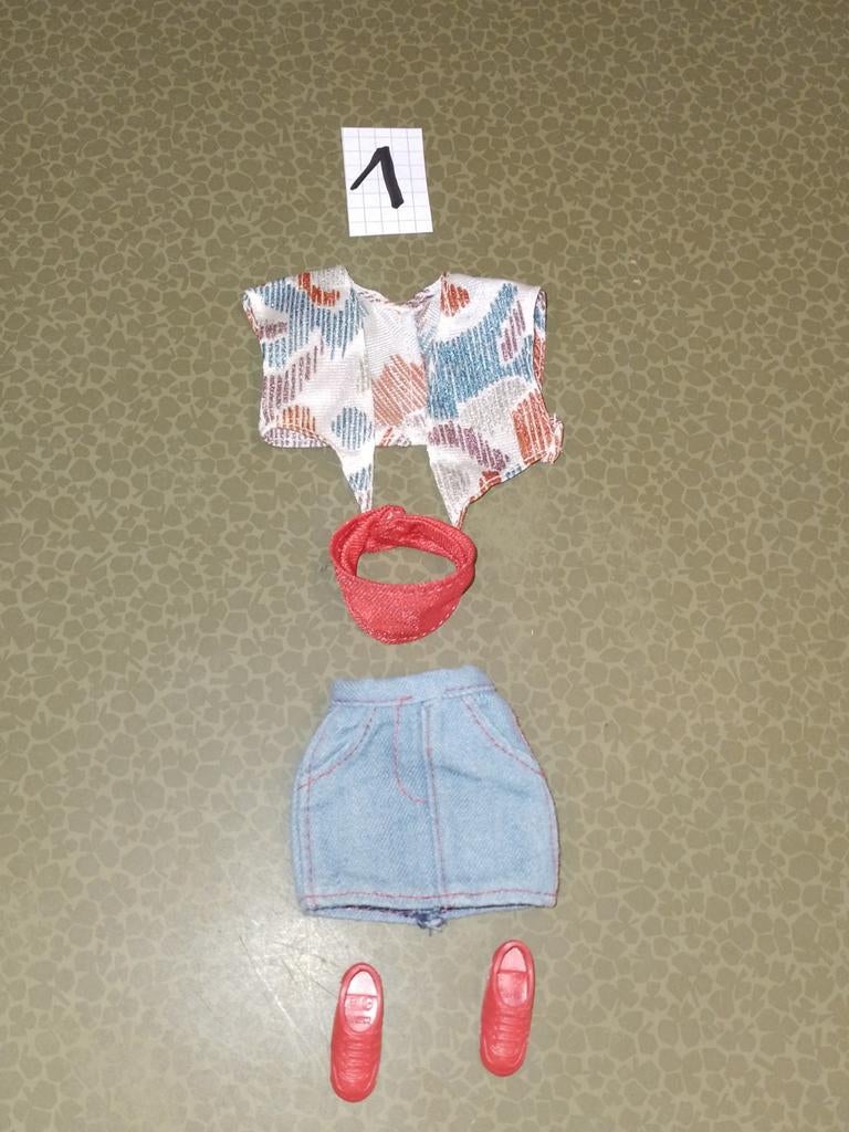 Vêtements chaussures barbie vintage, Enlèvement ou Envoi