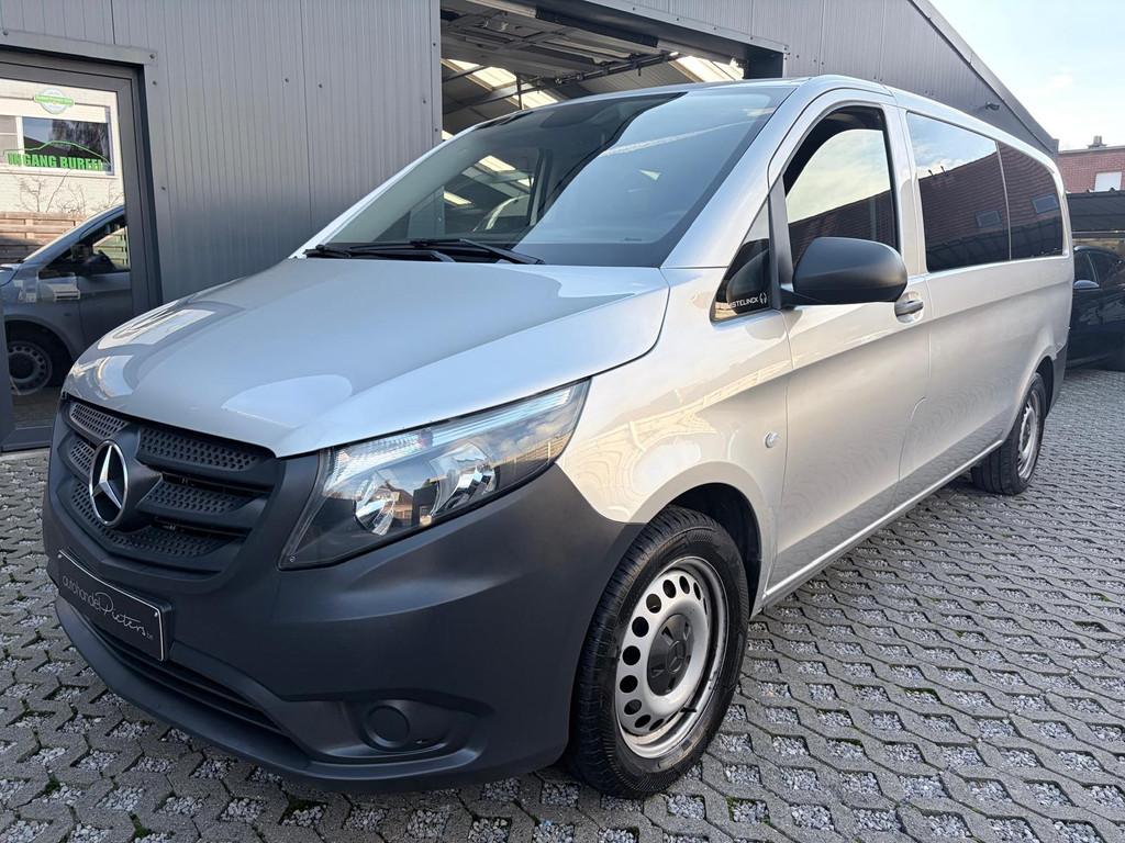 Mercedes-Benz Vito 114 - L3 - 9 plaatsen/Automaat - 28016€, Auto's, Mercedes-Benz, Gebruikt, 4 cilinders, 136 pk, Bedrijf