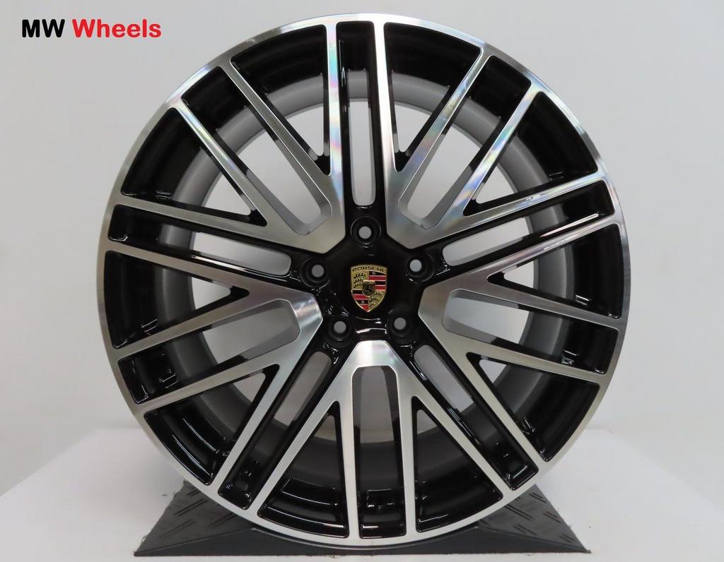 Originele Porsche Cayenne Coupe 22 inch velgen Turbo V nieuw, Velg(en), -, -, Nieuw