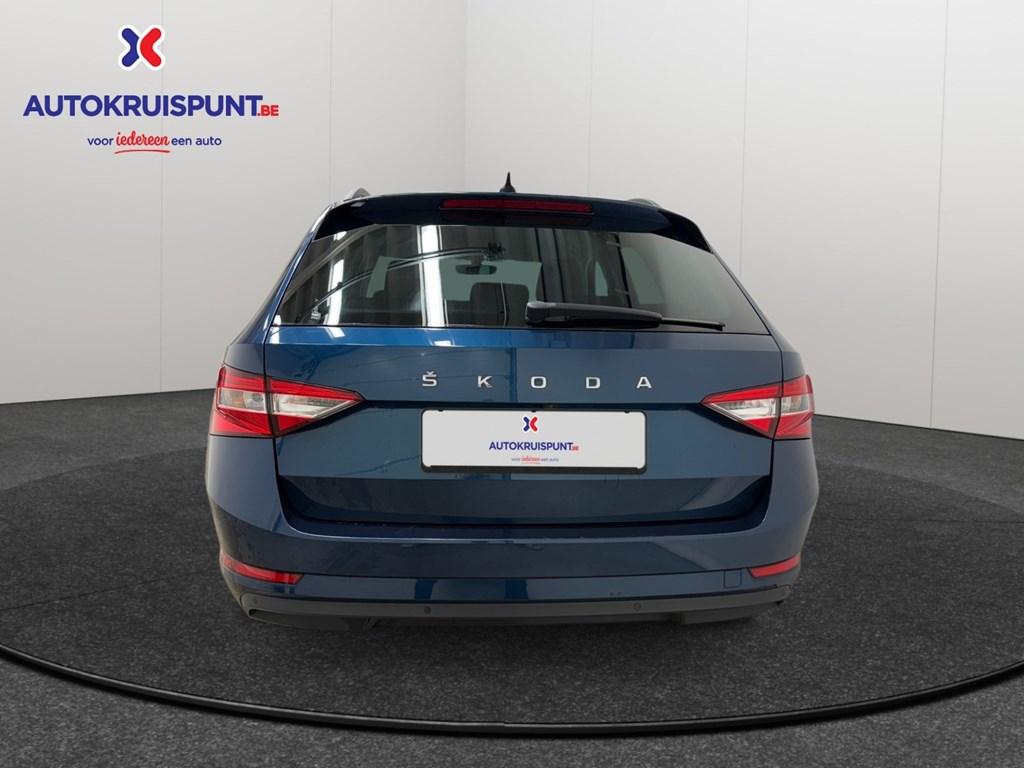 Skoda Superb 1.4TSI PHEV Clever DSG GPS Camera Virtual cock, Automaat, Blauw, 5 deurs, Hybride Elektrisch/Benzine