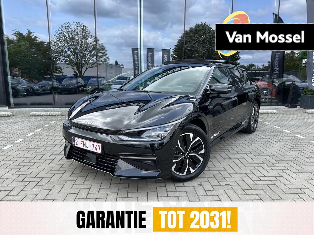 Kia EV6 GT Line 77,4 kWh AWD 325 pk | schuifdak | Fabrieksga, Auto's, Kia, Bedrijf, Te koop, EV6, 360° camera, 4x4, ABS, Achteruitrijcamera
