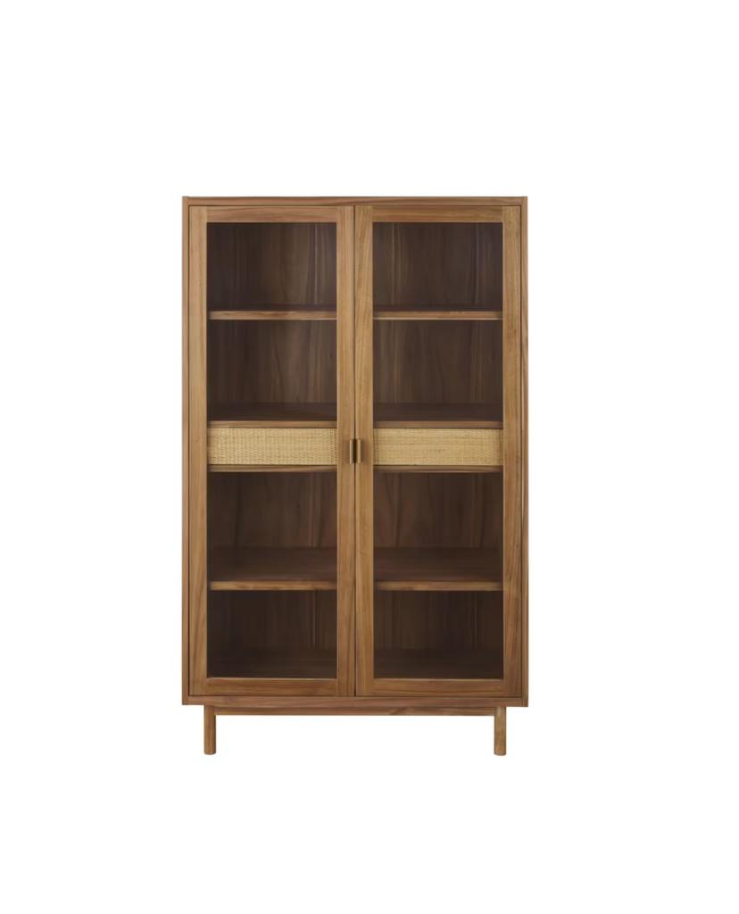 Vitrine Tarifa à vendre !, Maison & Meubles, Armoires | Vitrines, Avec tablette(s), Scandinavisch / Japandi / Rustiek, Comme neuf