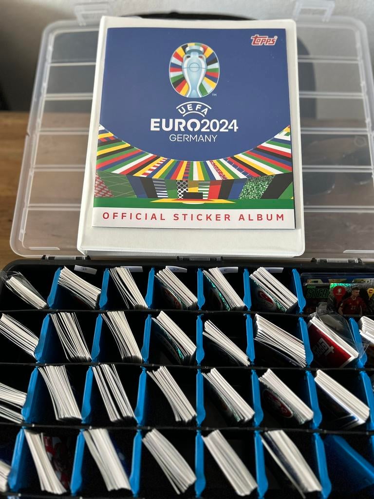 Euro 2024 complete losse sticker set + SP + Match Attax, Verzenden, Zo goed als nieuw, Sticker