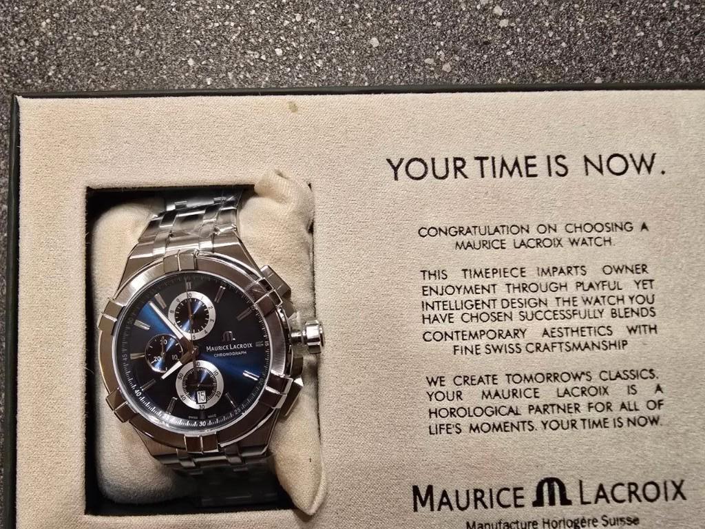 Montre-montre Maurice Lacroix Aikon, Envoi, Comme neuf, Montre-bracelet