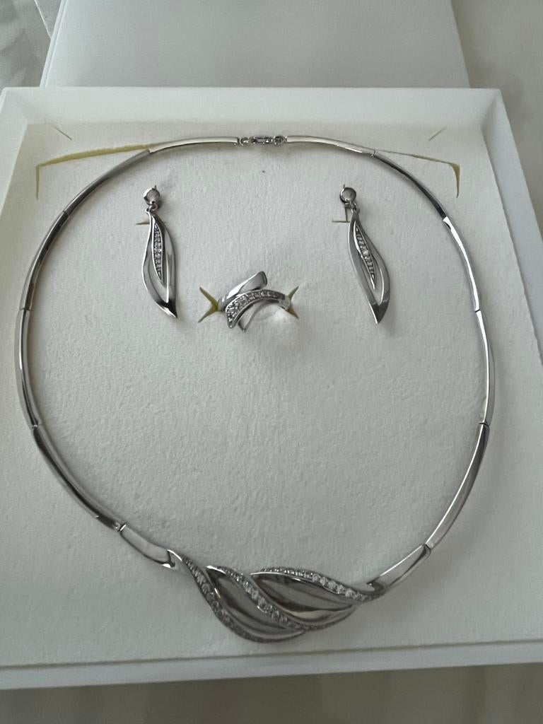 Zilveren set 925, Ophalen of Verzenden, Zo goed als nieuw