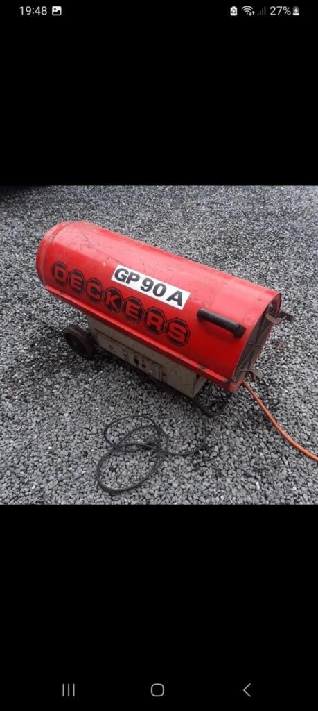 Canon à chaleur deckers, Bricolage & Construction, Enlèvement