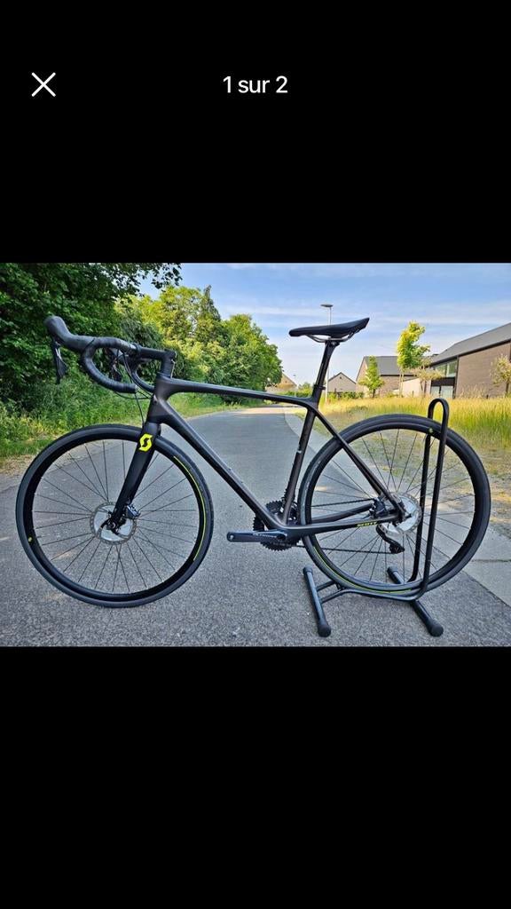 Scott addict taille M (54), Autres marques, Comme neuf, Enlèvement, 53 à 57 cm