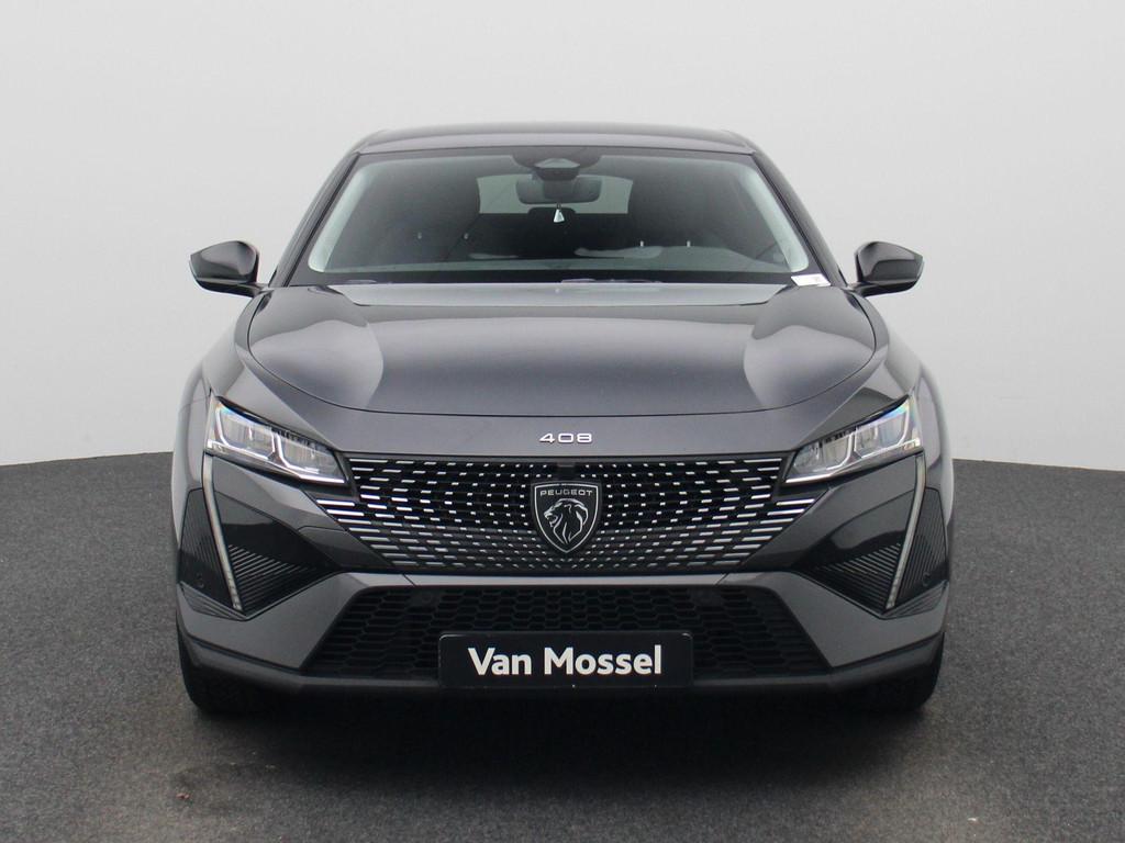 Peugeot 408 1.2 PureTech 130 S&S EAT8 Allure Stuur- en zetel, Autos, Argent ou Gris, Entreprise, 131 ch, 5 portes