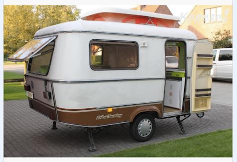 ERIBA PAN 0, Caravans en Kamperen, Caravans, Particulier, Koelkast, Eriba