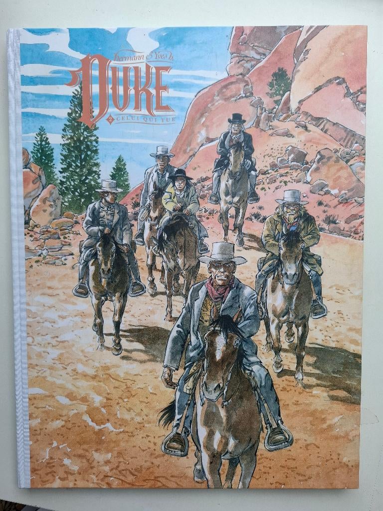 TT DUKE TOME 2 "CELUI QUI TUE" HERMANN BRUNO GRAFF+ DEDICACE, Livres, BD, Une BD, Enlèvement ou Envoi, Comme neuf