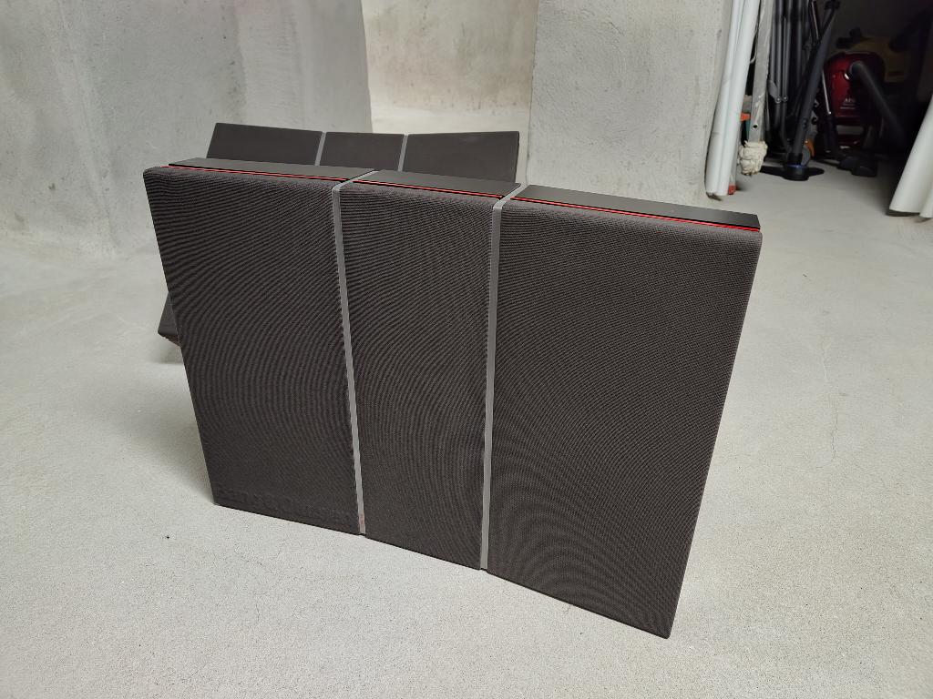 B &O Bang Olufsen Speakers 6513 Red Line 60.2, TV, Hi-fi & Vidéo, Autres marques, 60 à 120 watts, Enlèvement, Utilisé