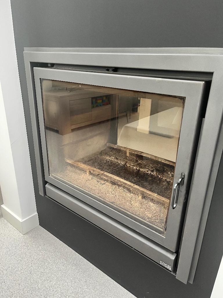 Inbouwkachel doorkijk Bodart&Gonay, Ophalen, Gebruikt, Inbouwhaard, Houthaard