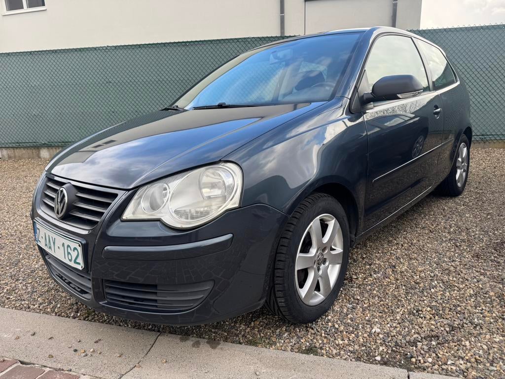Vw polo 1.2i 2006 160000km airco! Kettingmotor! Gekeurd!, Bedrijf, Handgeschakeld, Fox, Centrale vergrendeling
