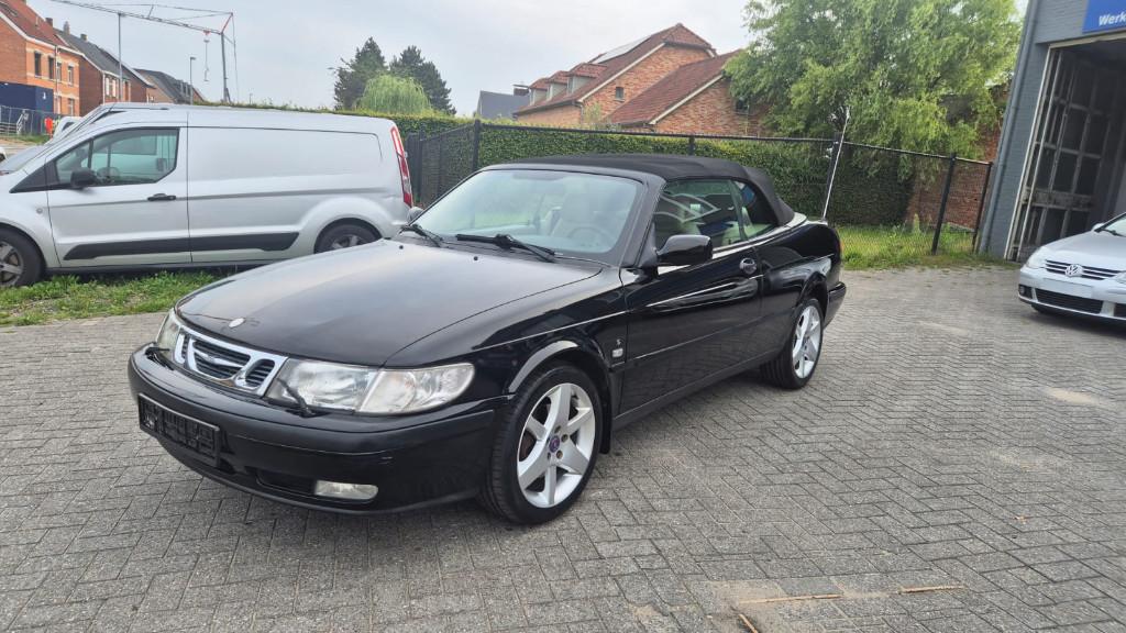Saab 9-3 Cabrio 2.0 Turbo 150pk Automaat Bj 2001 149000km, Auto's, Saab, Automaat, Parkeersensor, Bedrijf, Saab 9-3