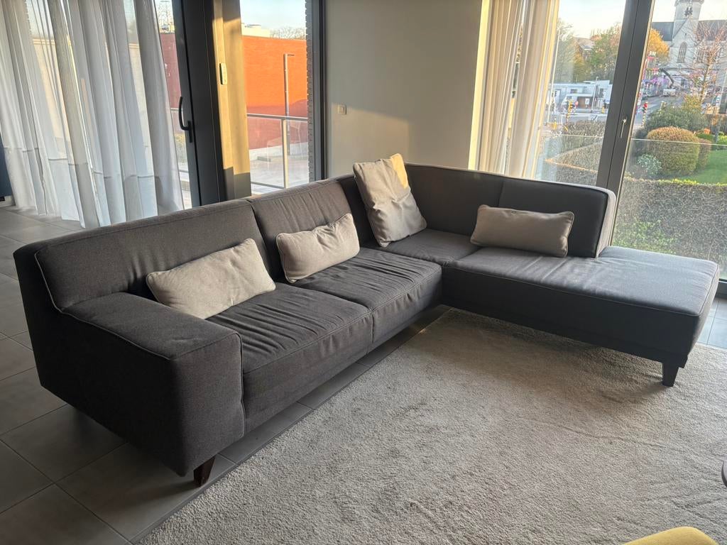 Canapé d’angle, Maison & Meubles, Canapés | Salons, Enlèvement, Utilisé, Tissus