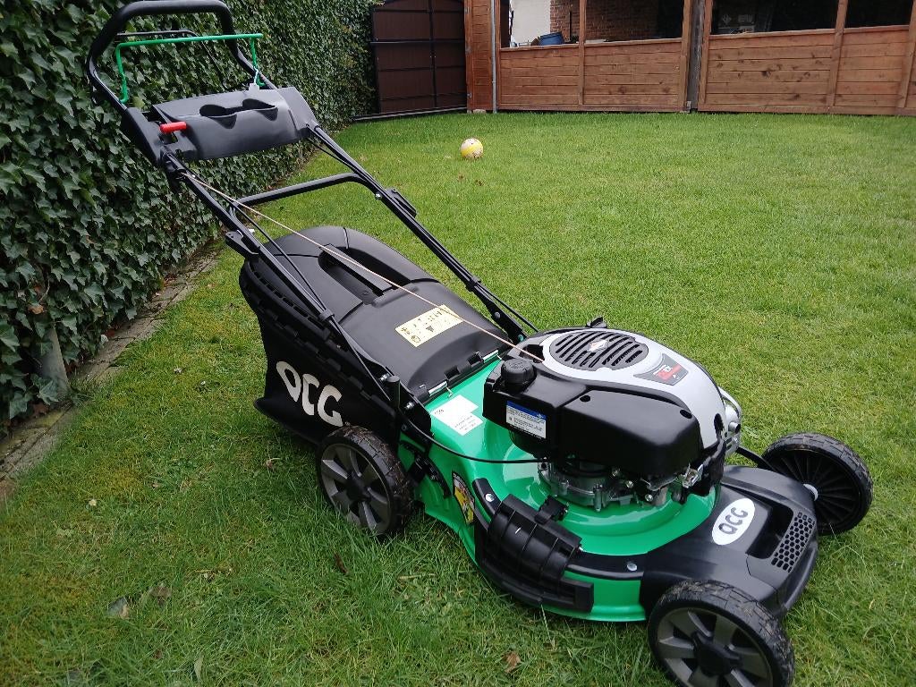 Grasmaaier 51cm zelftrekker, Cirkelmaaier, Ophalen, Nieuw, Benzine-grasmaaier