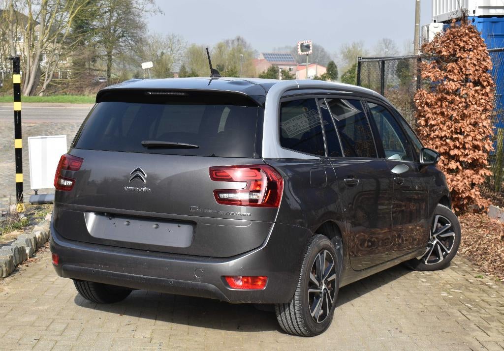 Citroen Grand C4 SpaceTourer 1.2 Shine EAT8 7 zit 67D km, Auto's, Leder en Stof, 7 zetels, C4, BTW verrekenbaar