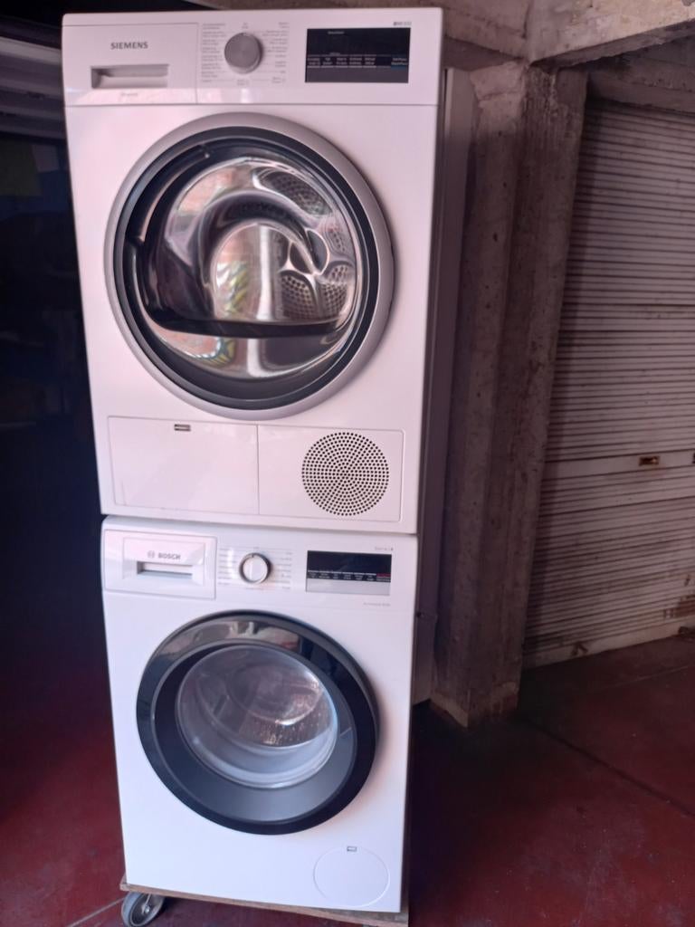 Machine à laver BOSCH 9kg A +++.sèche linge Siemens, Enlèvement