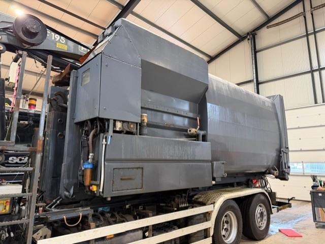 AJK wascontainer voor ondergrondse containers te wassen op h