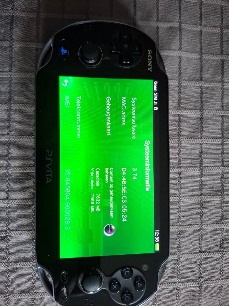 Ps vita, Games en Spelcomputers, Ophalen, Gebruikt, Zwart, Overige modellen