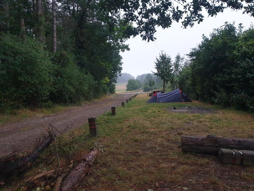 Tente tunnel 2 personnes, Caravans en Kamperen, Tenten, tot en met 2, Gebruikt, Ophalen