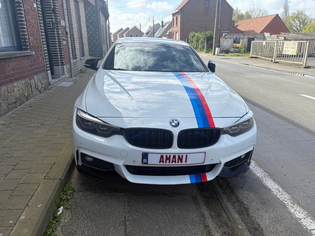 Bmw grand coupe 418d 2017, Auto's, Automaat, Achterwielaandrijving, Wit, Leder