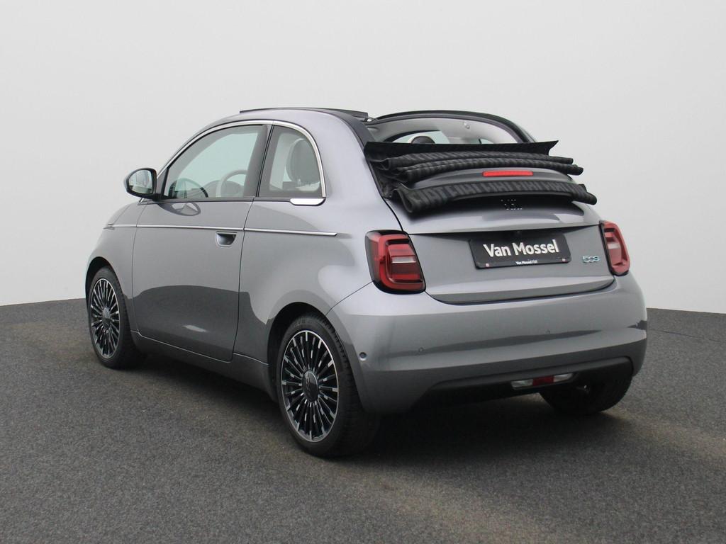 Fiat 500e 500e 42 kWh La Prima, Auto's, Fiat, 4 zetels, Stof, Cabriolet, 1405 kg