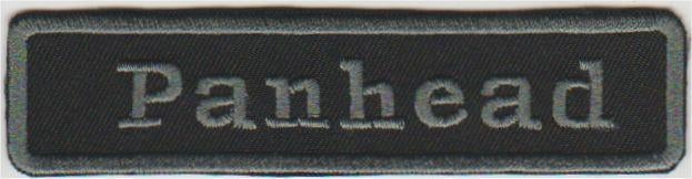 Harley Davidson Panhead stoffen opstrijk patch embleem #2, Envoi, Neuf