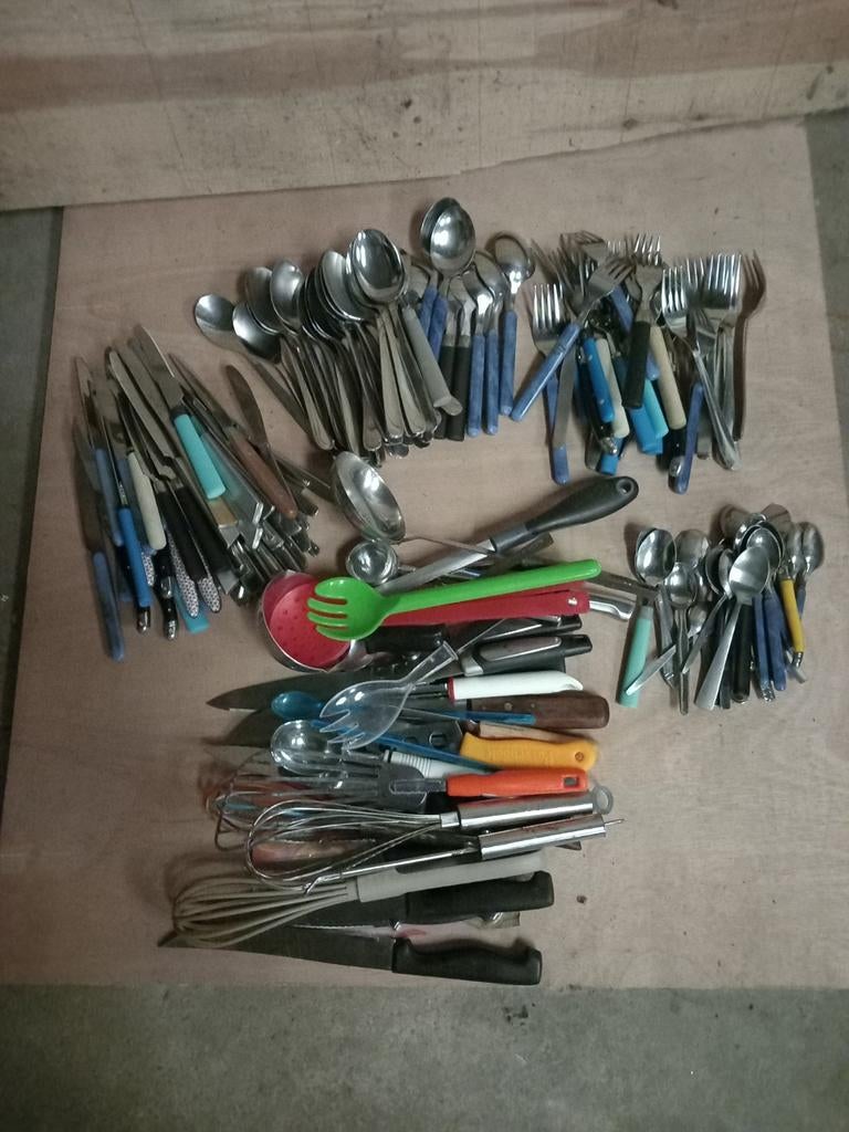 Keukengerei, Ophalen