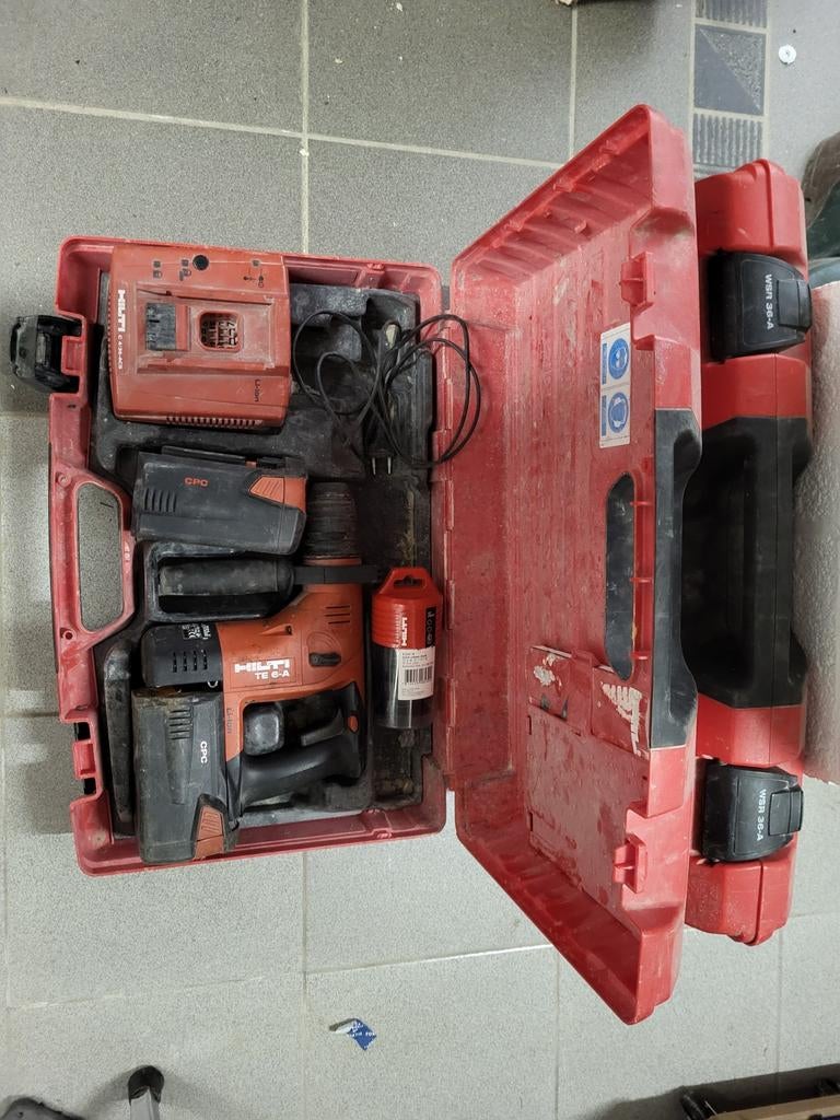 Hilti TE6A + WR36A, Bricolage & Construction, Outillage | Foreuses, Enlèvement