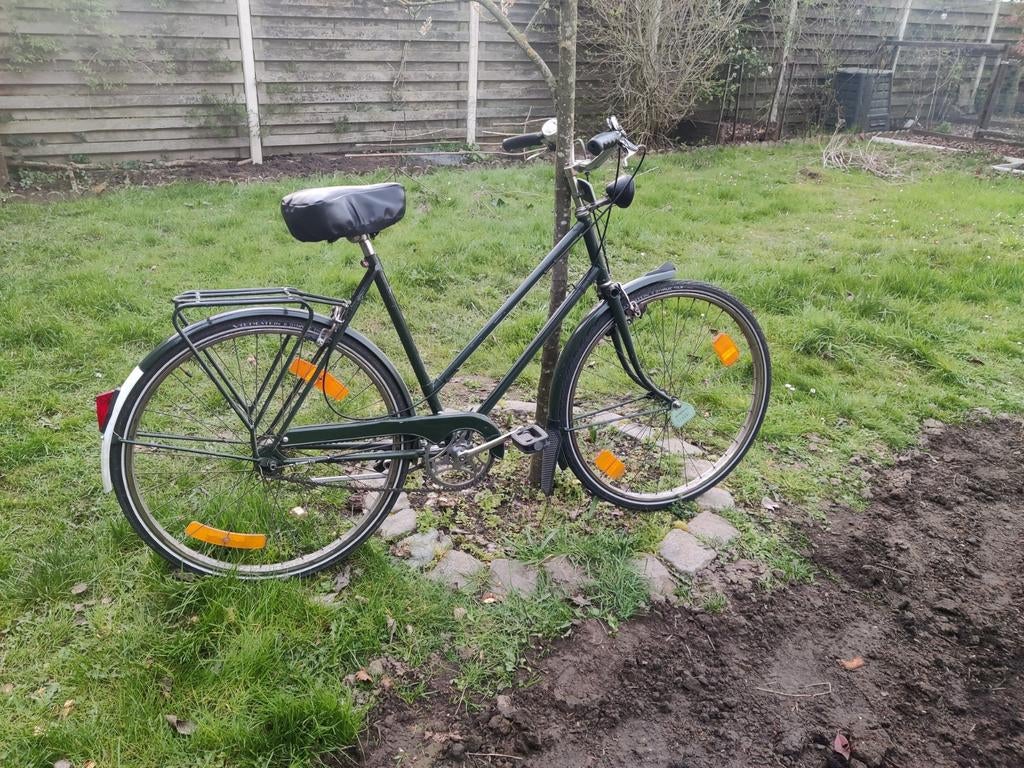 Vintage dames fiets, Fietsen en Brommers, Ophalen, Versnellingen