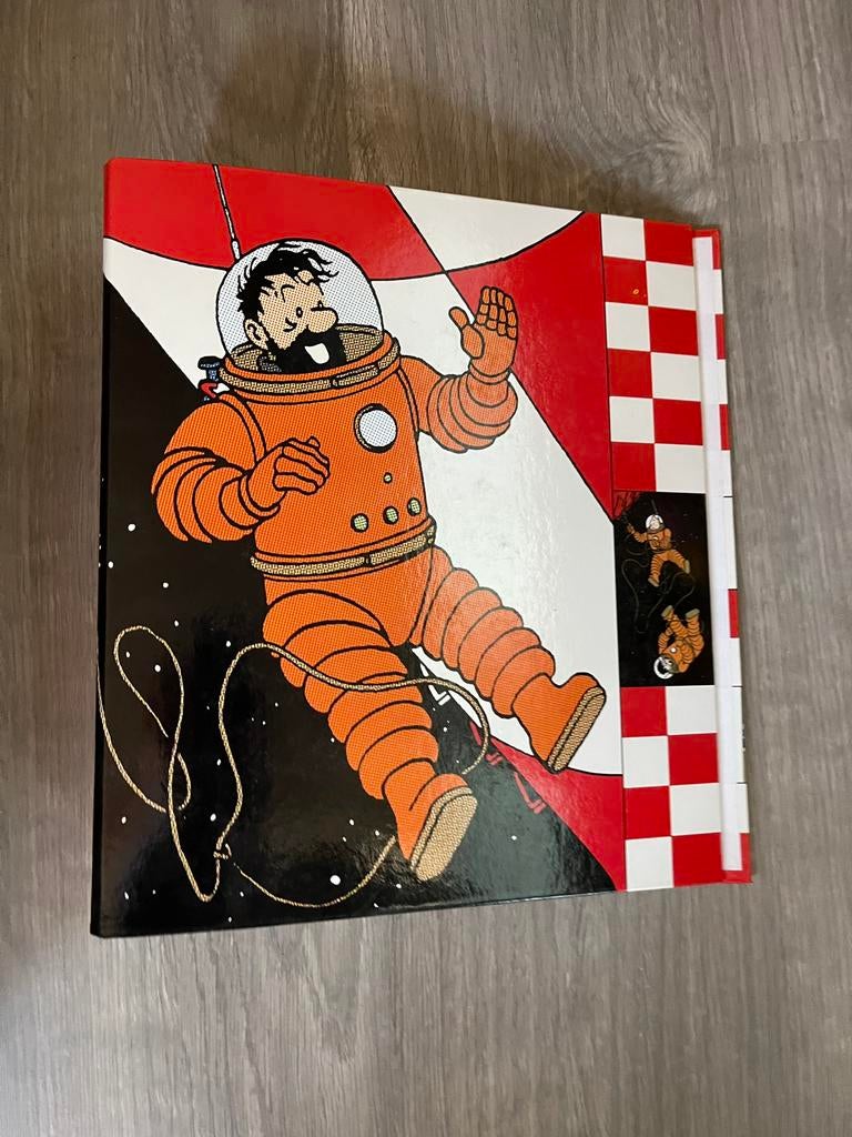 Kuifje tintin ringmap ringband 2 stuks hergé, Verzamelen, Ophalen of Verzenden, Kuifje, Zo goed als nieuw