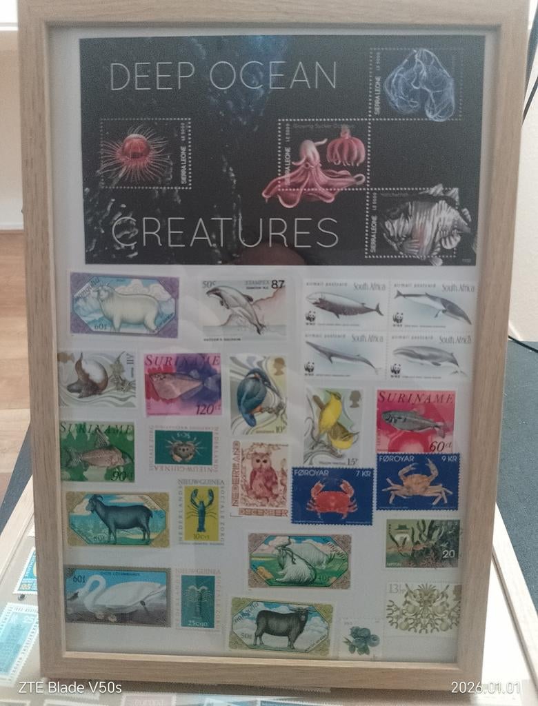 Postzegels fis diere diverse, Postzegels en Munten, Verzenden