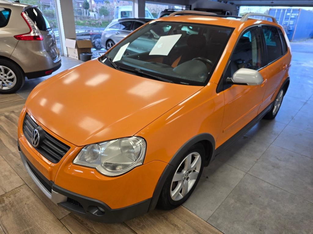 VW POLO CROSS 1.4 TDI 2009 AIRCO/ZONNEDAK/GOEDE STAAT, Auto's, Bedrijf, Euro 4, Te koop, Stadsauto