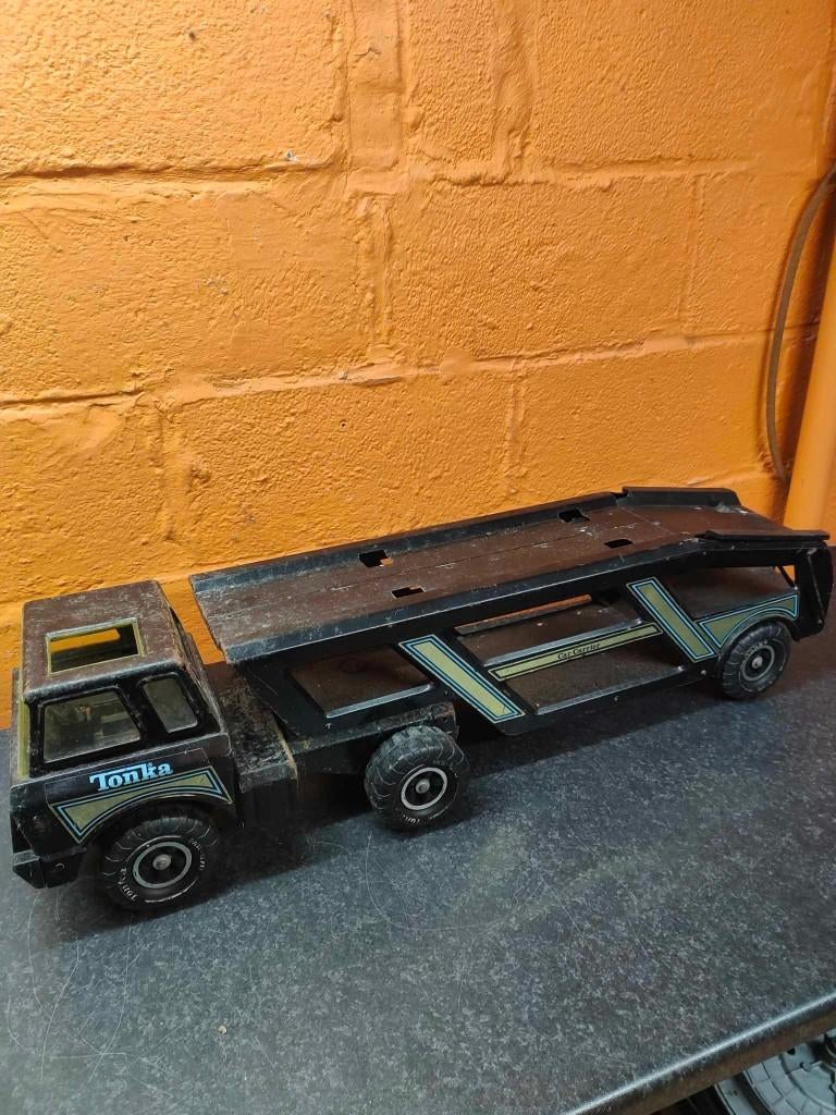 TONKA - Autotransport vrachtwagen - Vrachtwagendrager, Ophalen of Verzenden