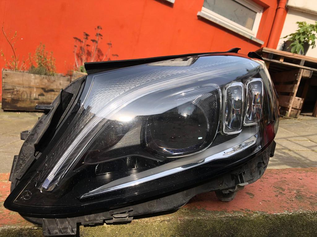 Phare gauche FULL LED Mercedes Classe C châssis W205 ph.2, Enlèvement ou Envoi, Utilisé, Mercedes-Benz