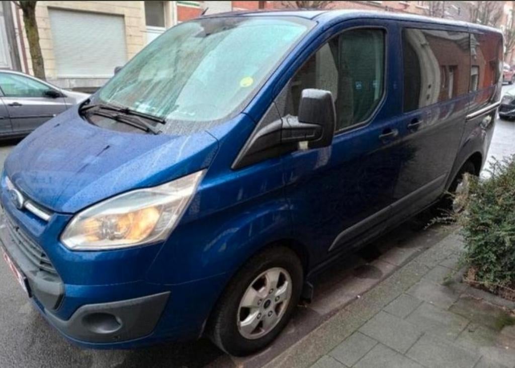 FORD TRANSIT CUSTOM 2015 - L1H1 - 155PK, Auto's, Bestelwagens en Lichte vracht, Elektrisch, Handgeschakeld, Particulier, Ford