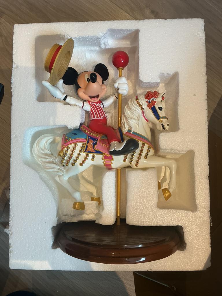 Statue disney mickey carrousel, Ophalen of Verzenden, Zo goed als nieuw