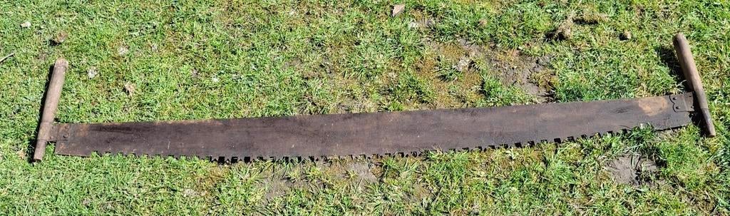 Oude boomzaag, Ophalen