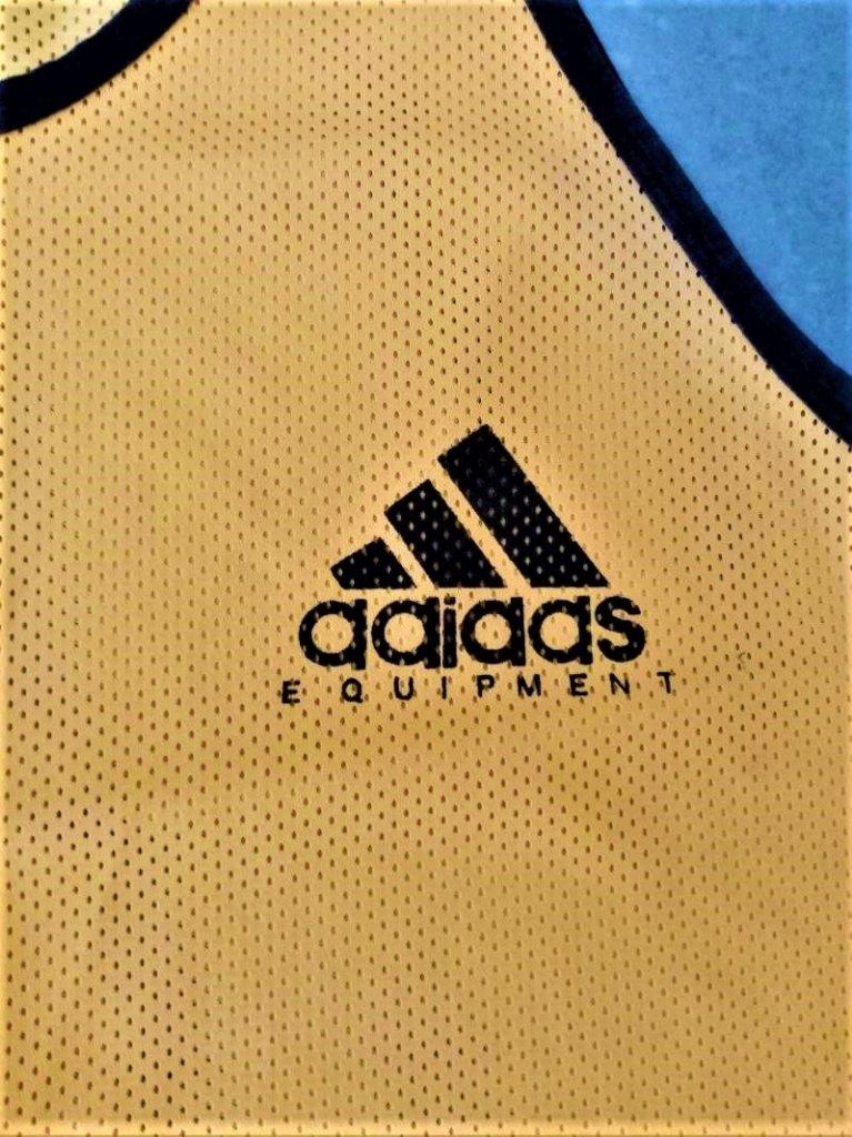 Adidas : geel topje sport top running fitness gaasstof , XL, Fitness, Verzenden, Geel, Maat 56/58 (XL)